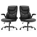 Sweetcrispy Heavy Duty Office Chair, Gaming Desk Chair 2 Pack, 3 ft 8.5 in x 21.87 in x 21.66 in, Inky Black