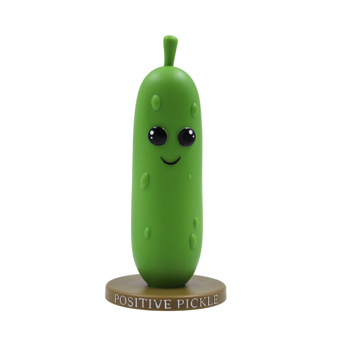 NPW Pickle Sound Machine – Dillon The Positive Talking Pickle, Funny Desk Toy & Motivational Prank Gift for Stress Relief (16 Uplifting Phrases)