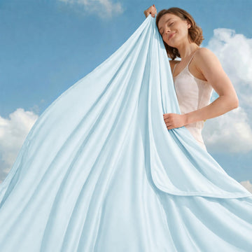 GOHERO Cooling Blanket King - Arc-Chill Q-Max >0.5 Cool Summer Blanket for Hot Sleepers - Double Design Lightweight Blanket Absorbs Heat to Keep Cool on Warm Nights(90"x108") Blue
