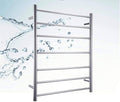 LUNEZY Heated Towel Rail Rails Towel Warmer,Towel Warmer, Electric Towel Warmer Rack Wall Mounted 304 Stainless Steel 7 Heated Bars Towel Dryer Bathroom Accessories (Color : Hardwire)