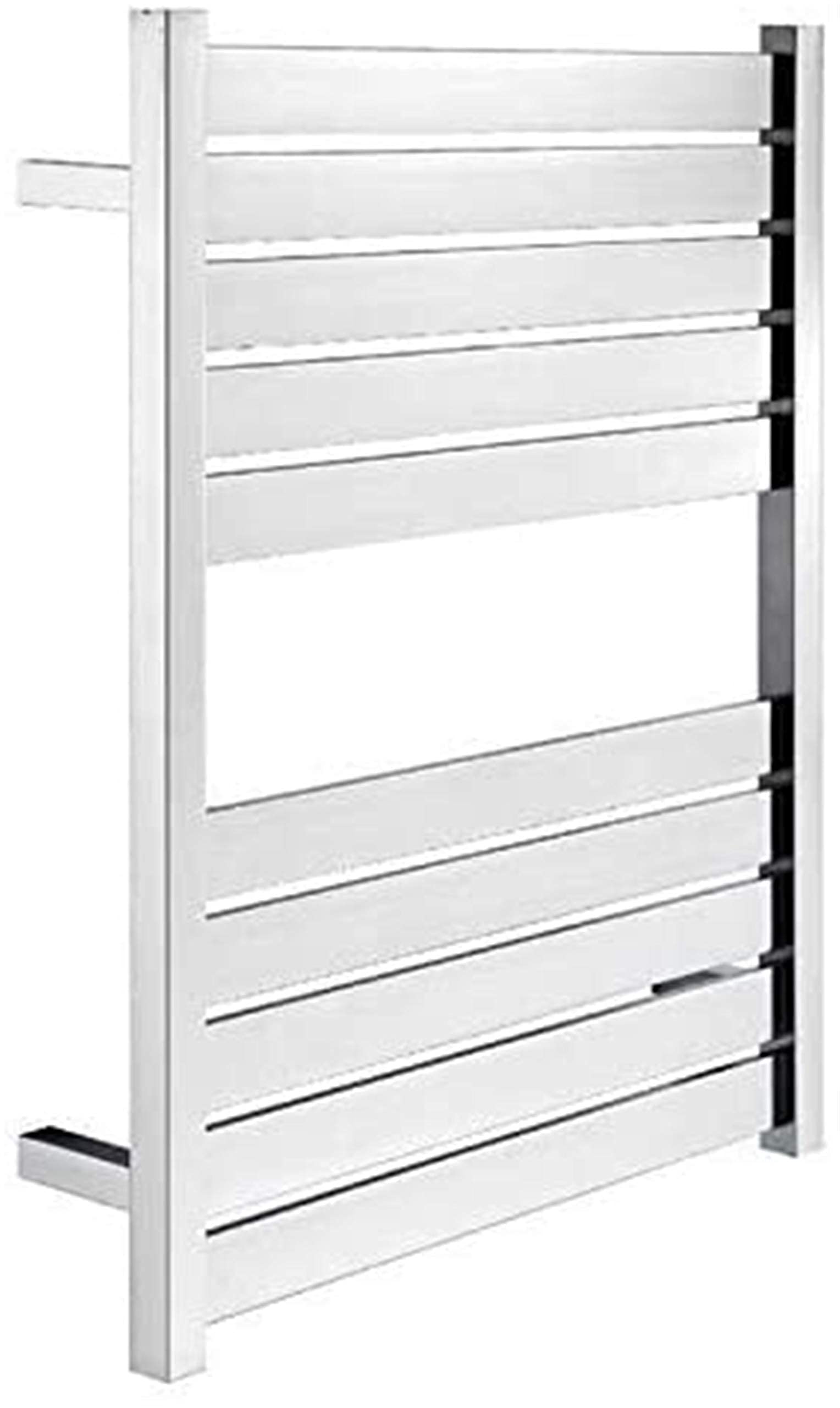 Heated Towel Rail Rails Wall Mounted Electric Towel Rack Stainless Steel Towel Warmer Bathroom Electric Towel Warmer Let You No Longer Feel The Cold of The Towel (Color : Plug-i