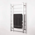 Bathroom Wall heaterTowel Warmer,Wall MountedTowel Warmer Electric Heated Drying Racks for Bathroom Stainless Steel Waterproof Intelligent Constant Temperature 10 Bars Pol(