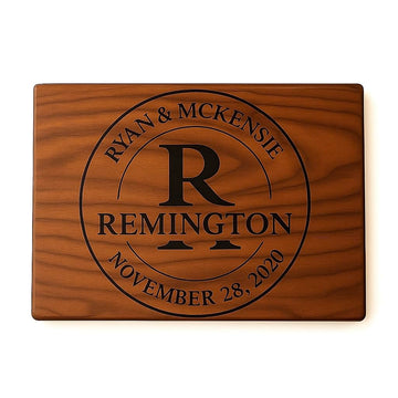 USA Handmade Personalized gifts - Custom Cutting Board - Gift for Wife or Husband, or Couples Gifts, Wedding Gifts for him, or her!
