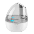 Cool Mist Humidifier for Bedroom,2L Small Humidifiers for Bedroom and Office,25dB Humidifier for Toy room and Plant,Last Up to 13H on Max Mist Setting (Light Gray)