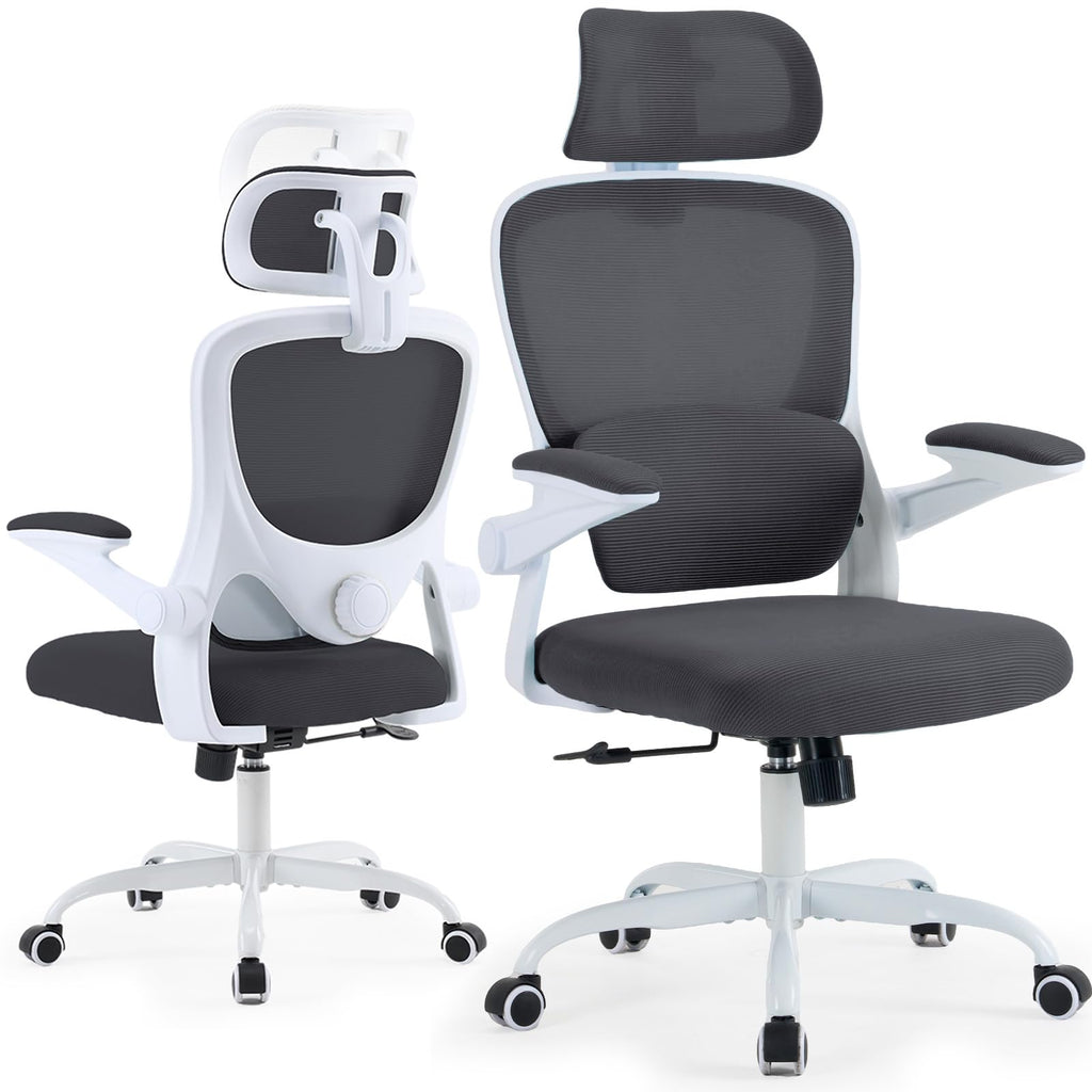 Big and Tall Office Chair 650lbs,heavy Duty Office Chairs with Dual Rubber Wheels,extra Wide Desk Chair,adjustable Ergonomic Lumbar
