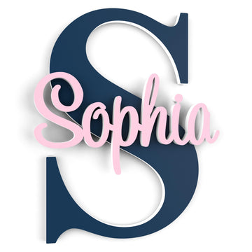 Nursery Name Sign, Personalized Baby gift, Nursery Name Decor, Wall Letters, Boys & Girls, Above crib, New baby