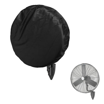 Wall Mount Fan Cover,Suitable for 18-20 Inch Industrial Fan and Pedestal Fan,Waterproof Dust Proof Anti-UV Outdoor Fan Covers,Black