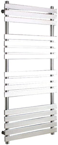 LUNEZY Heated Towel Rail Rails Heated Towel Warmer, Electric Towel Drying Rack, Home Bathroom Hotel Wall Mounted Hot Towel Warmer Stainless Steel Towel Heater, 45.6" × 20.4" (Size : HardW