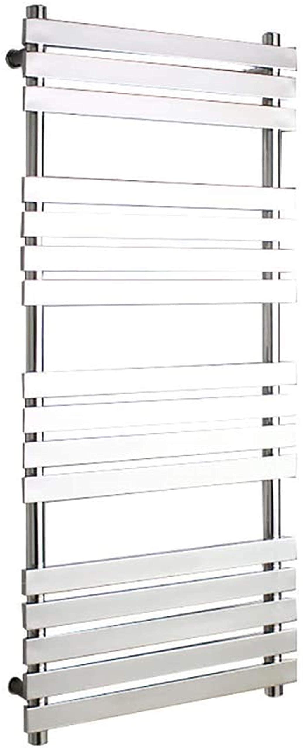 LUNEZY Heated Towel Rail Rails Heated Towel Warmer, Electric Towel Drying Rack, Home Bathroom Hotel Wall Mounted Hot Towel Warmer Stainless Steel Towel Heater, 45.6" × 20.4" (Size : HardW