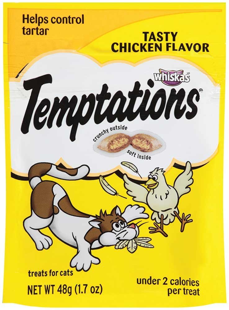 Temptations Classic Treats For Cats Tasty Chicken Flavor 1 Ounce