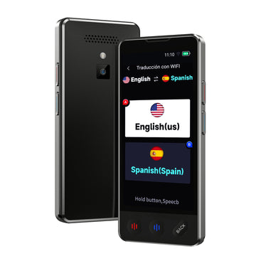 AI Language Translator Device, 2026 Upgraded VORMOR Translator No WiFi Needed, Support ChatGPT, Instant Two-Way 150 Languages Translation, Offline/Photo Translation for Business Travel | offline translation