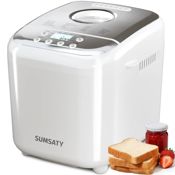 SUMSATY 2.2LB & 16-in-1 Bread Maker Automatic Bread Machine