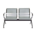 Waiting Room Chair Bench - Airport Reception Bench with Arms Guest Reception Chairs Office Chair Lobby Bench Seating Office Bench Waiting Area