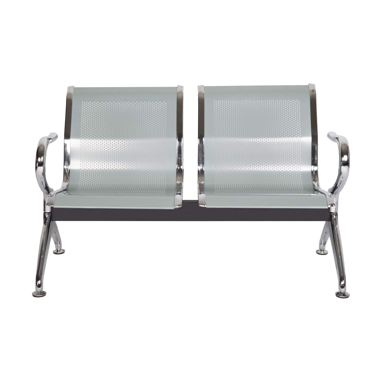 Waiting Room Chair Bench - Airport Reception Bench with Arms Guest Reception Chairs Office Chair Lobby Bench Seating Office Bench Waiting Area