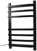 Bathroom Wall Heater Intelligent Constant Temperature Towel Warmer, Wall Mounted Bending Drying Electric Towel Rack, Bathroom Aluminum Alloy Rack