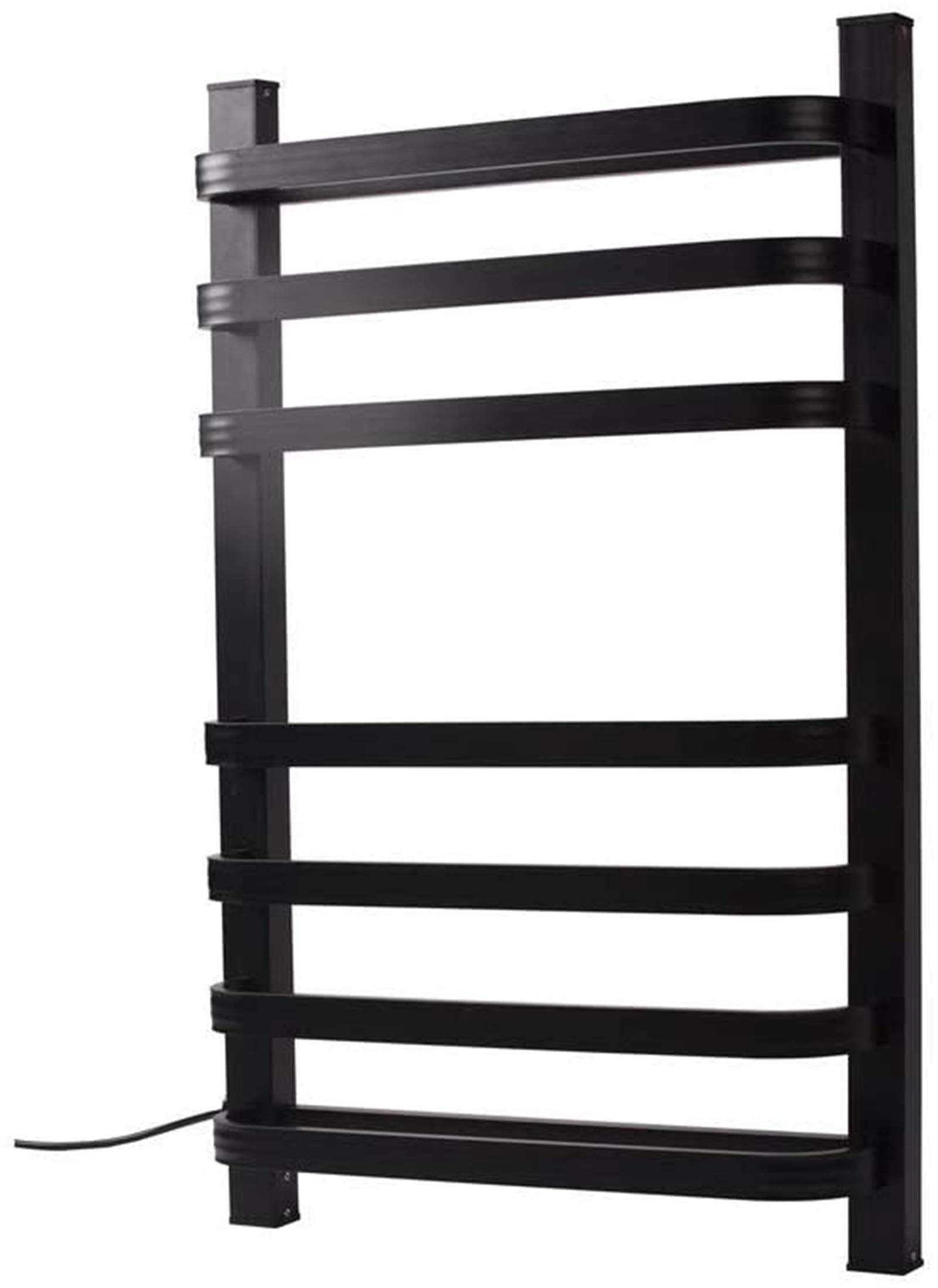 Bathroom Wall Heater Intelligent Constant Temperature Towel Warmer, Wall Mounted Bending Drying Electric Towel Rack, Bathroom Aluminum Alloy Rack