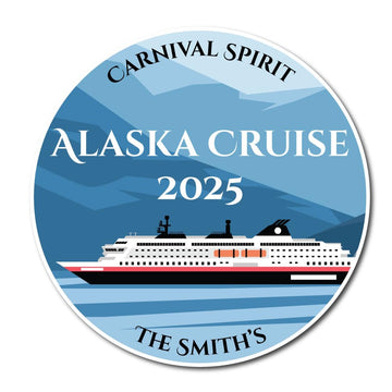 Cruise Door Magnet for Alaska Adventure