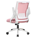 Gtpoffice Executive Office Chair with Comfortable Lumbar Support, Ergonomic Gaming Chair with Flip-up Armrests & Zoned Pressure-relief Cushion,