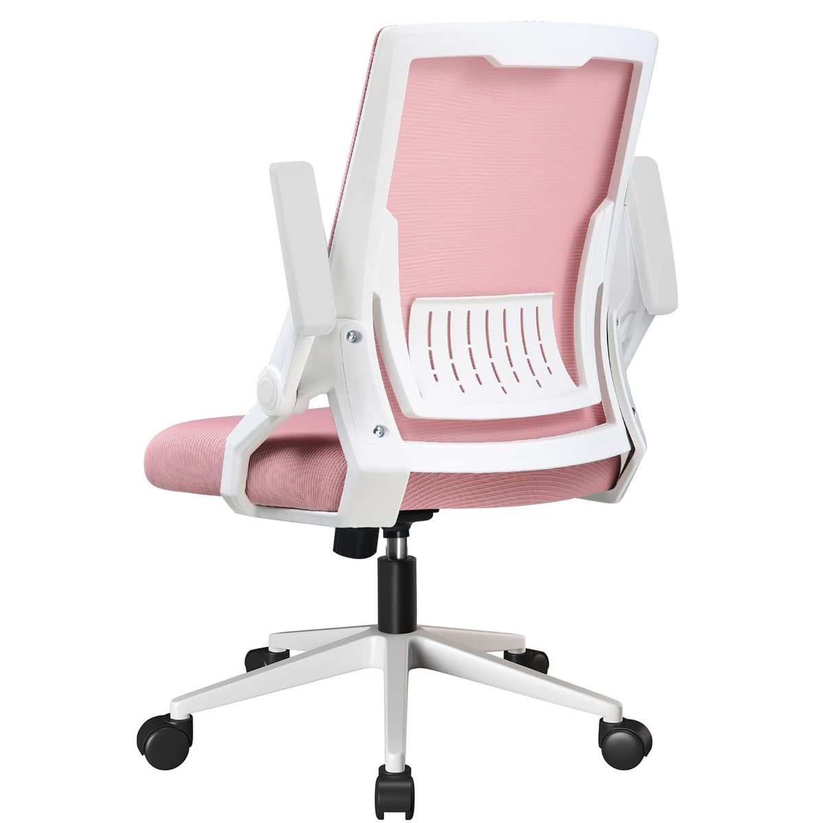 Gtpoffice Executive Office Chair with Comfortable Lumbar Support, Ergonomic Gaming Chair with Flip-up Armrests & Zoned Pressure-relief Cushion,