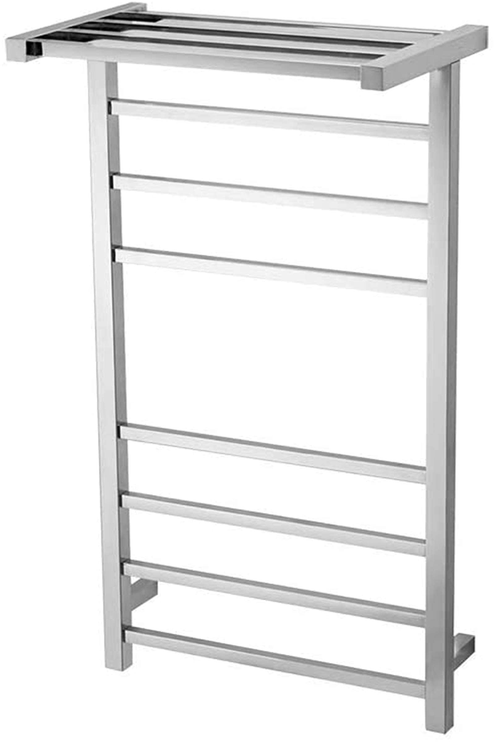 LUNEZY Heated Towel Rail Rails Towel Warmer,Electric Warming Towel Rack, Towel Warmer Stainless Steel Wall Mounted Safety Energy Saving Towel Dryer Bathroom Accessories (Color : Hardwired