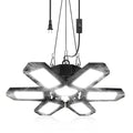 SEOBIOG Plug in Garage Light, 200W 20000LM Linkable Shop Light with On/Off Switch, 6500K Hanging LED Lights with 9.84ft Power Cord and US Plug, for Garage, Workshop,Work Bench