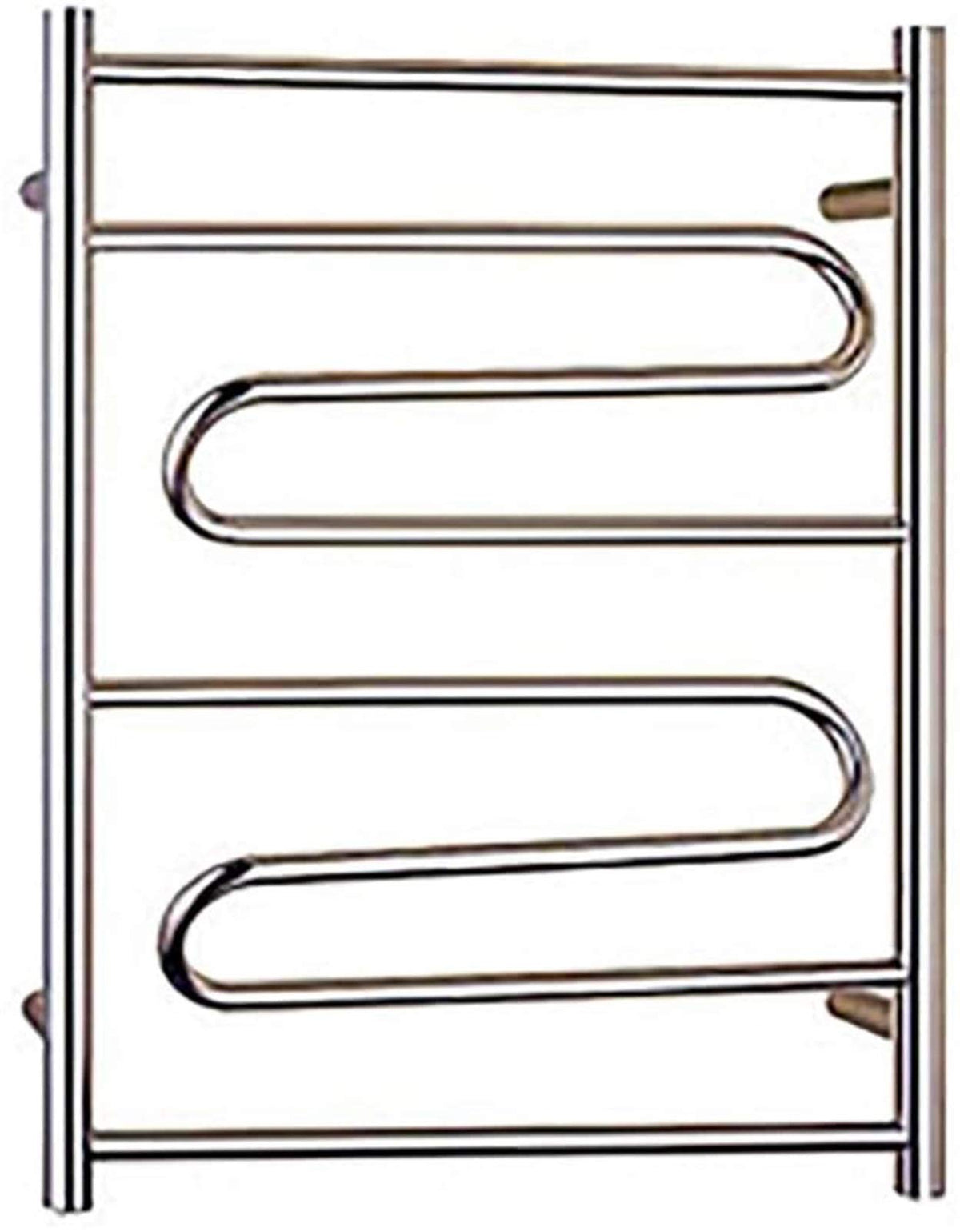 Bathroom Wall Heater Electric Towel Warmer Rack, Wall Mounted Heated Towel Bars, Metal Bathroom Dryer Rack for Clothes and Towels 31.5 X 22 X 4.82 Inch,Plugin
