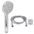 5 Modes Adjustable Water Saving Shower Nozzle Bathroom Accessory with G1/2 Male and Female Thread Connection,Handheld Shower Head Set, Handheld Shower Head Set, 5 Modes Adjustable WaterShower He