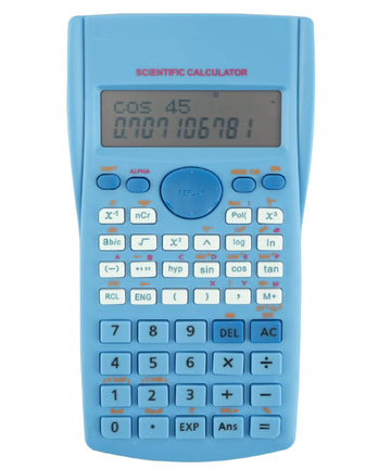 Mr. Pen- Scientific Calculators, Blue, 2 Line Display, Fraction and Statistics Calculator for School, College and High School