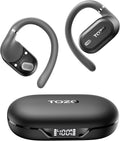 TOZO OpenWear Open Ear Earbuds, AI Translation Earbuds Real Time 145+ Languages, 60H Translator Ear Buds Audifonos Traductores Inglés Español, Bluetooth Headphones 5.4 with Smart Display for Office