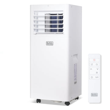 BLACK+DECKER Portable Air Conditioner, 8,500 BTU, BPACT05SM, White