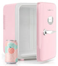 4L Mini Fridge for Skincare & Drinks, Peach Pink