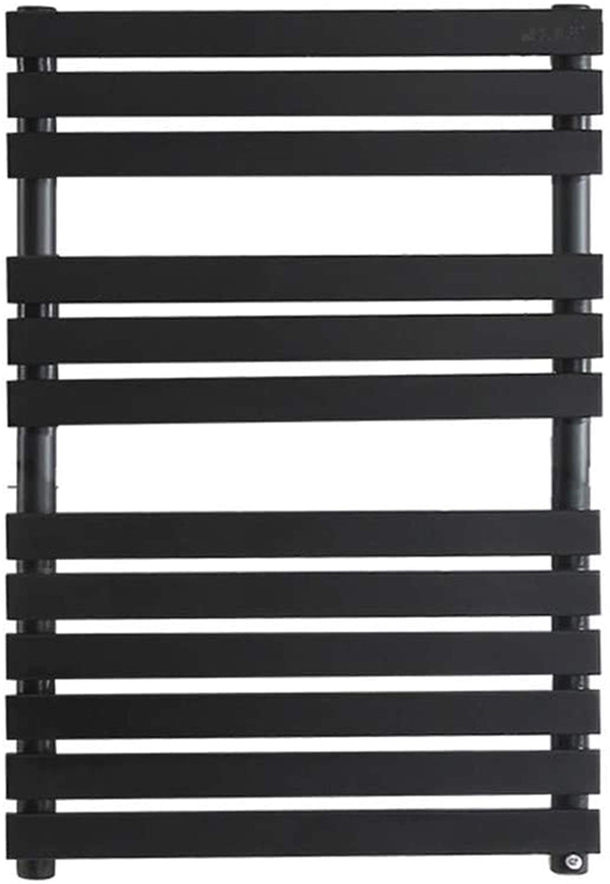 Heated Towel Rail Rails Electric Heated Towel Rack, Wall Mounted Towel Warmer, Electric Heated Drying Racks for Bathroom, APP Control Hot Towel Rack, 1-2 Bars, 800×500mm,Plugin (Si