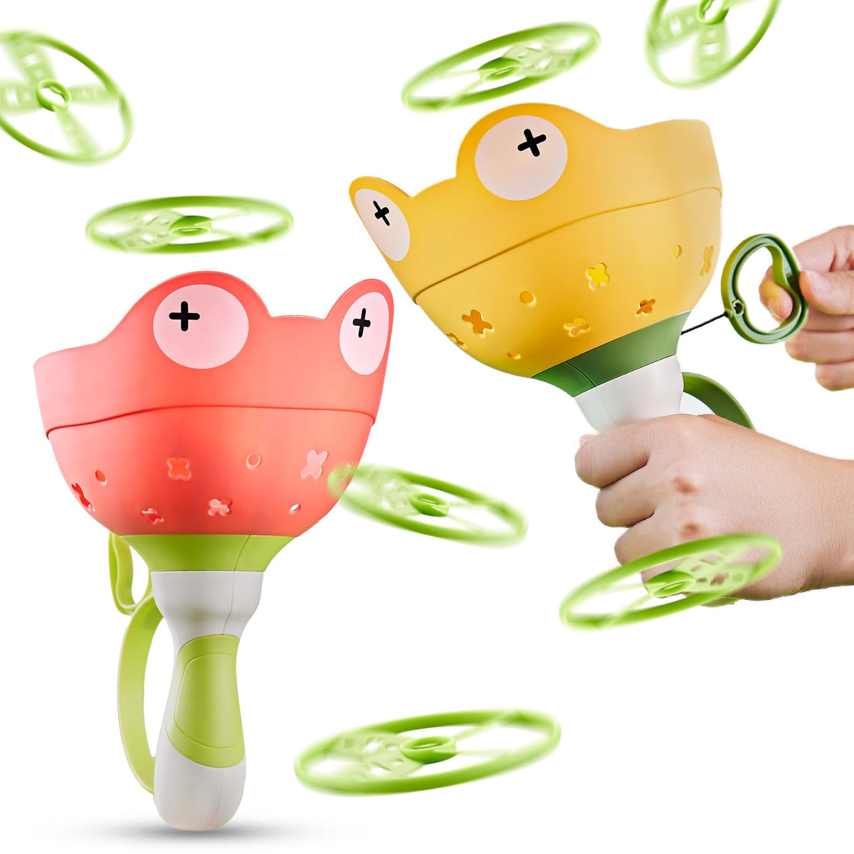 pamexin Outside Toys for Kids Ages 4-8 - Manual Capture Catching Game - Toddler Chasing Toy for Boys & Girls, Ages 3-7 - Outdoor Fun Family Games