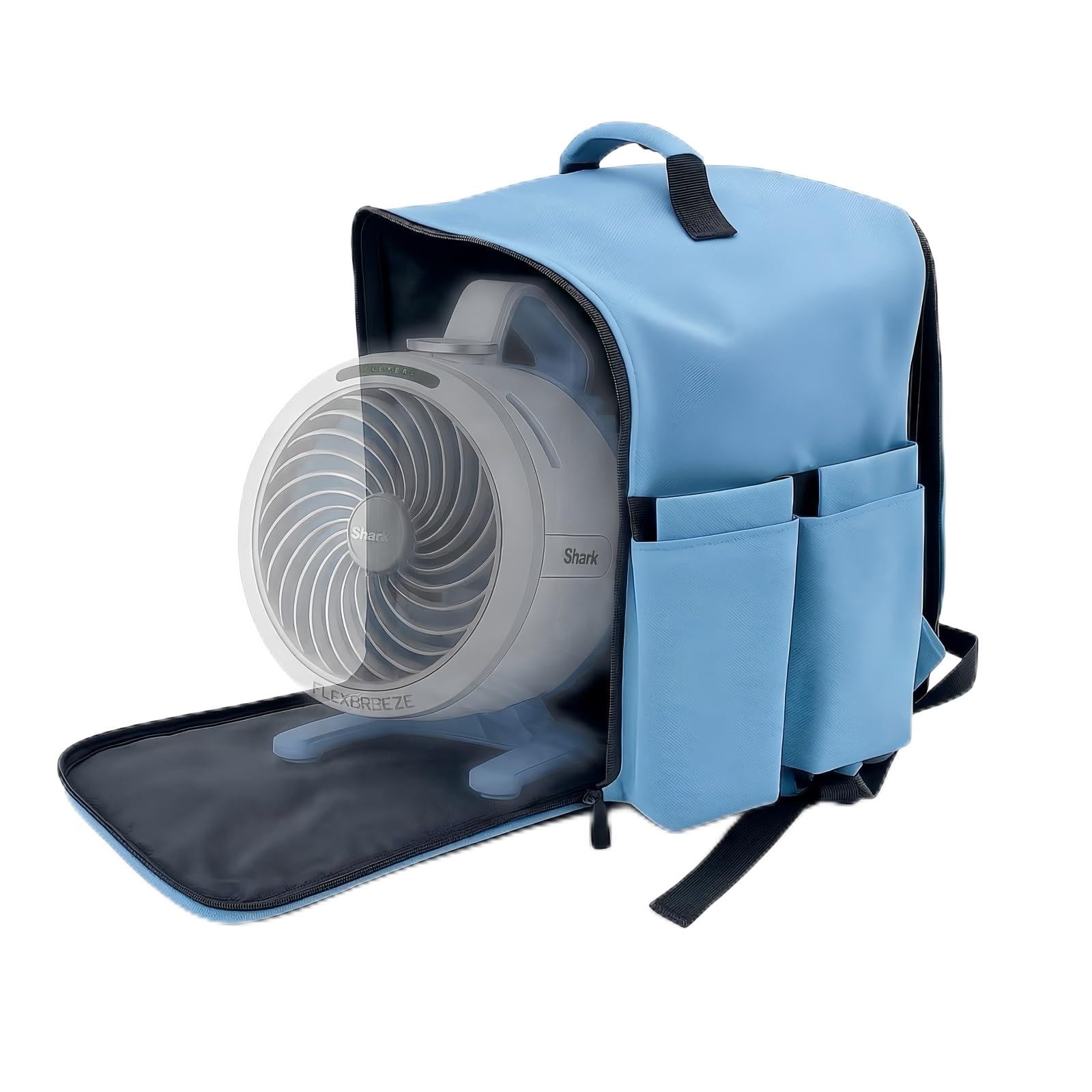 Aimery Travel Bag for Shark FlexBreeze HydroGo| Portable Bag for Shark Flex Breeze Fan| Compatible with FA05X Family only (Blue)