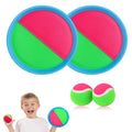 Ball Catch Set Games Toss Paddle,Kids Outdoor Toys, Toss and Catch Game Set, Beach Toys Back Yard Backyard with 2 Paddles 2Balls Yard Games Suitable for Kids Birthday Gift Ideal