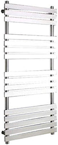 LUNEZY Heated Towel Rail Rails Heated Towel Warmer, Electric Towel Drying Rack, Home Bathroom Hotel Wall Mounted Hot Towel Warmer Stainless Steel Towel Heater, 45.6" 20.4" (Size : Plugin)