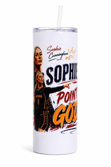 RockPaperStikrz Sophie Cunningham 20 oz Stainless Steel Tumbler with Straw