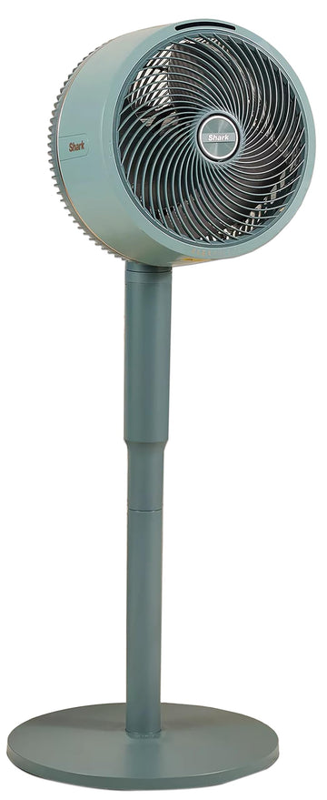 Shark FlexBreeze Pedestal & Tabletop Fan, Indoor & Outdoor, Portable, Oscillating Fan with Remote, Quiet, Powerful, Corded & Cordless, 5 Fan Speeds - Soft Sage (Renewed)
