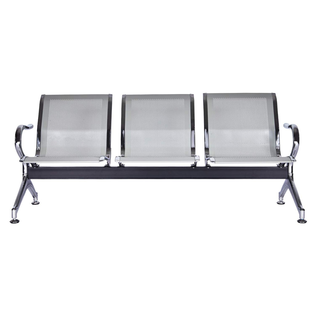 5-seat Waiting Room Chairs Sofa Furniture - Waiting Room Bench with Arms Airport Reception Bench Guest Reception Chairs Lobby Bench Waiting