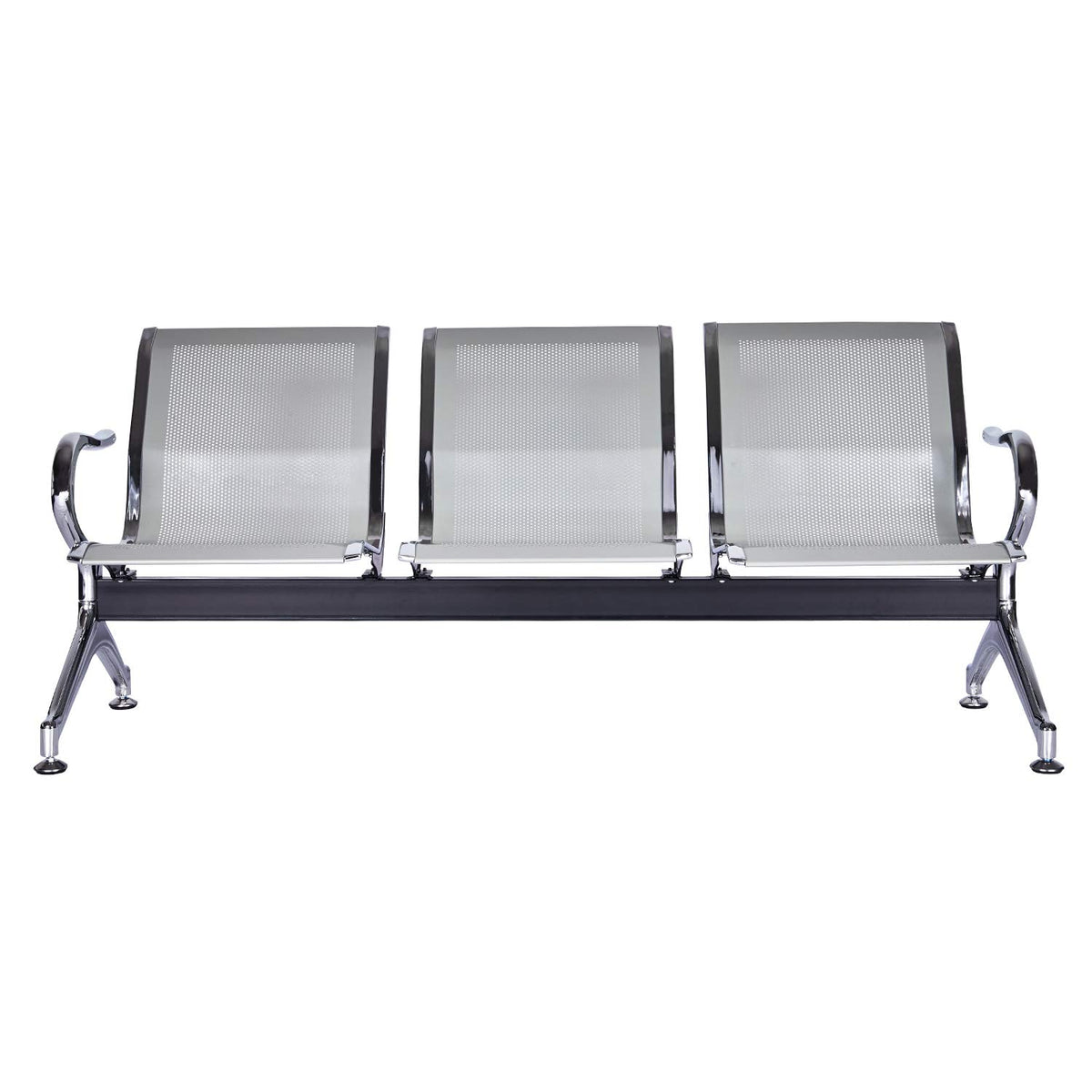 5-seat Waiting Room Chairs Sofa Furniture - Waiting Room Bench with Arms Airport Reception Bench Guest Reception Chairs Lobby Bench Waiting