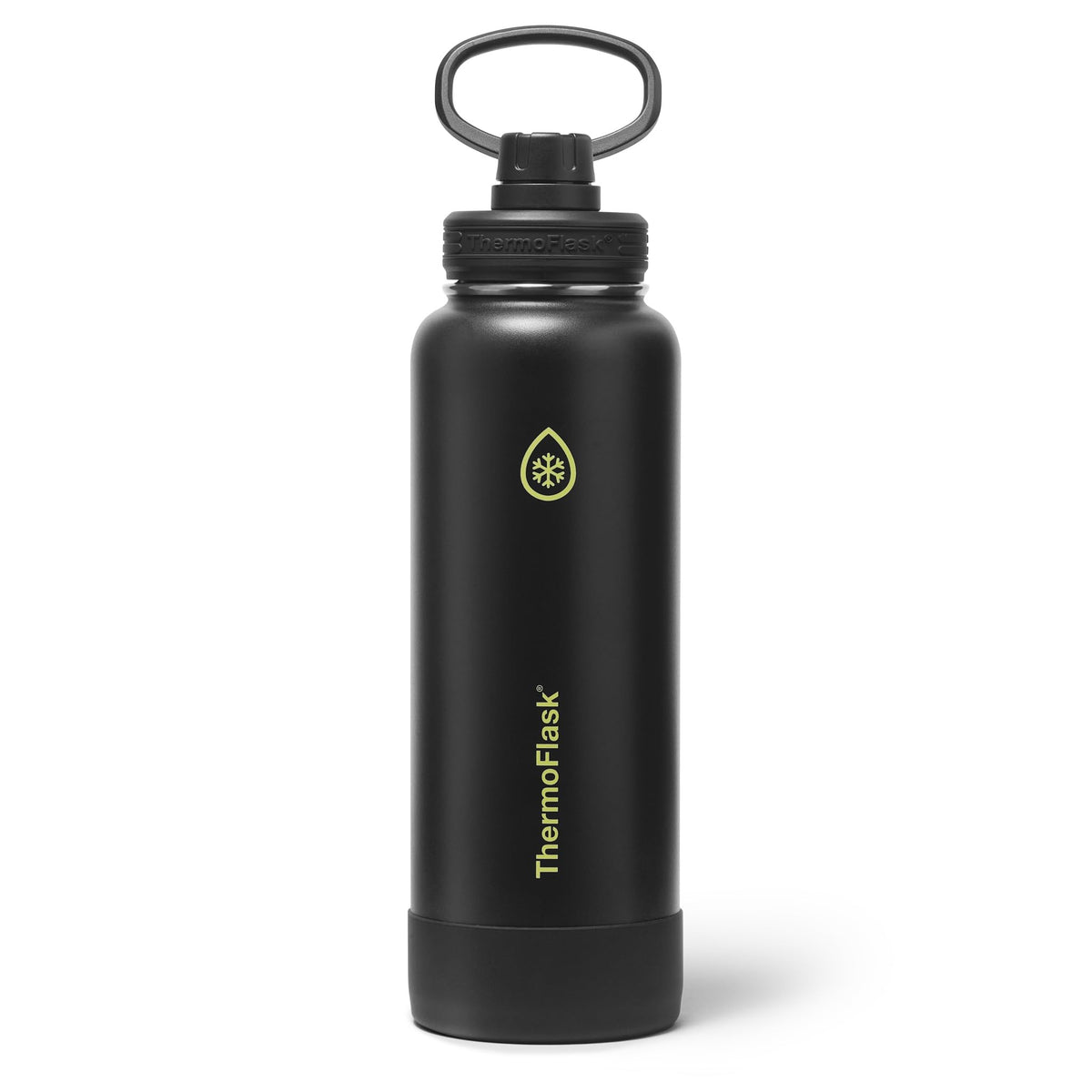 ThermoFlask Insulated Water Bottle with Spout Lid (40 oz, Shadow Glow) - Leakproof, Stainless Steel Water Bottle for Cold & Hot Drinks, Travel & Daily Hydration
