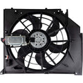 621-199 Engine Radiator Cooling Fan with Controller Assembly for BMW E46 320i 323Ci 323i 325Ci 2325i 325xi 2001-2005 328i 330Ci 330i 330xi 2001-2005, BM3115108 17111438577 17117525508
