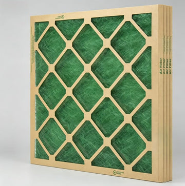 4-Pack 20x20x1 Fiberglass Air Filter MERV 1 for HVAC Furnace AC, UL Class 2 Nested Disposable Panel Filter, Low Pressure Drop Energy Efficient