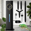 Humidifier for Plants Indoor, Reptile Fogger with Humidity Control - 2.1Gal/8L Cool Mist Humidifier with Humidity Probe/Expandable Hose, Terrarium, Greenhouse, Grow Tent, Houseplants, Reptiles