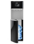 OSTBA Bottom Loading Water Cooler Dispenser for 3 & 5 Gallon Bottles, Hot, Cold & Room Water, LED Display, Child Safety Lock, Stainless Steel Tank Water Dispenserfor Home & Office