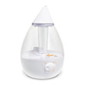 Crane Ultrasonic Cool Mist Humidifier for Bedroom, Baby Nursery, Kids Room, Plants, or Office, Large 1 Gallon Tank, Filter Optional, Clear and White