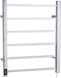 Heated Towel Rail Rails Towel Warmer,Heated Towel Rack, Electric Towel Warmer Wall-Mounted Stainless Steel Heated IP56 Waterproof Towel Drying Bar for Bathroom, Sauna (Color : Plug