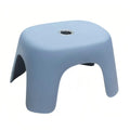 Small Plastic Step Stool - Heavy Duty Abs Shower Stool, Anti-slip Bath Stool for Adults | Compact Foot Stool for Bathroom, Kitchen & Garden