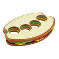 Sandwich Gag Stuff, Pranking Prop, Sandwich & Fries Prank Joke, Funny Accessory,Humorous Desktop Decorations(Sandwich Shaped)
