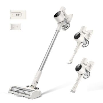 DREAME Cordless Vacuum Cleaner R10 Pure, 120AW Powerful Suction, Stick Vacuum Cleaner for Home, Anti-Tangle, LED Headlights, Up to 60 Mins Runtime, Lightweight for Carpet, Hard Floor, Pet Hair
